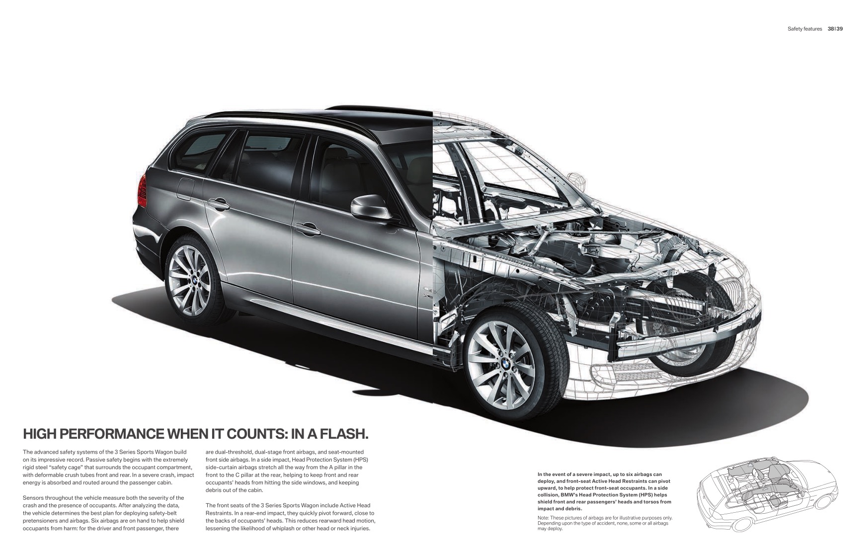 2012 BMW 3-Series Wagon Brochure Page 11